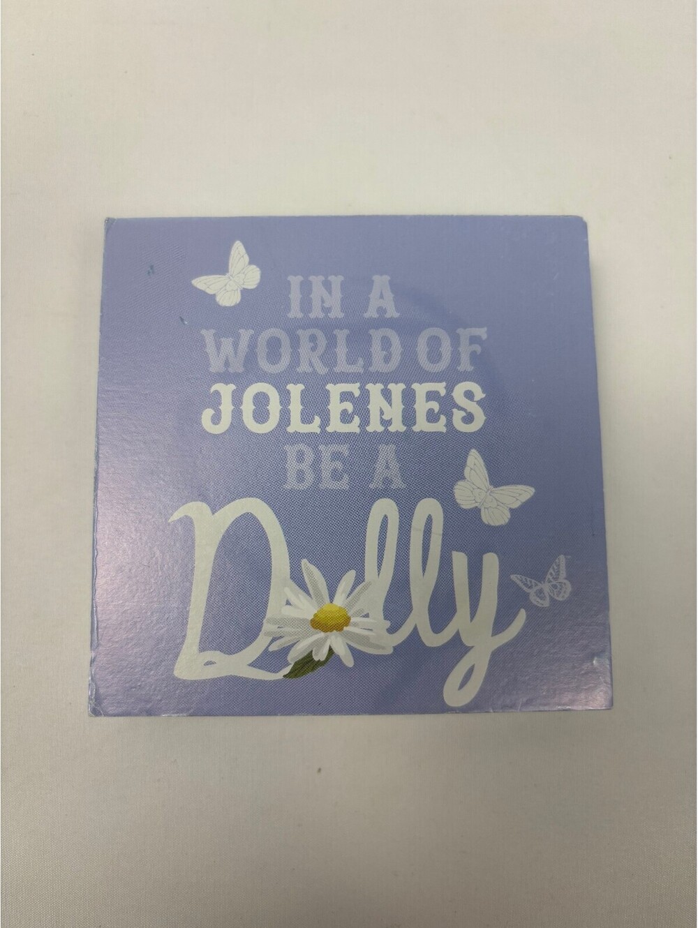Dolly Parton 4x4 Word Block - Jolene - Decorative Wall Art
